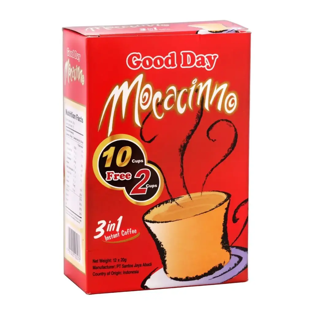 GOOD DAY 摩卡卡布奇諾三合一即溶咖啡（10 包裝）